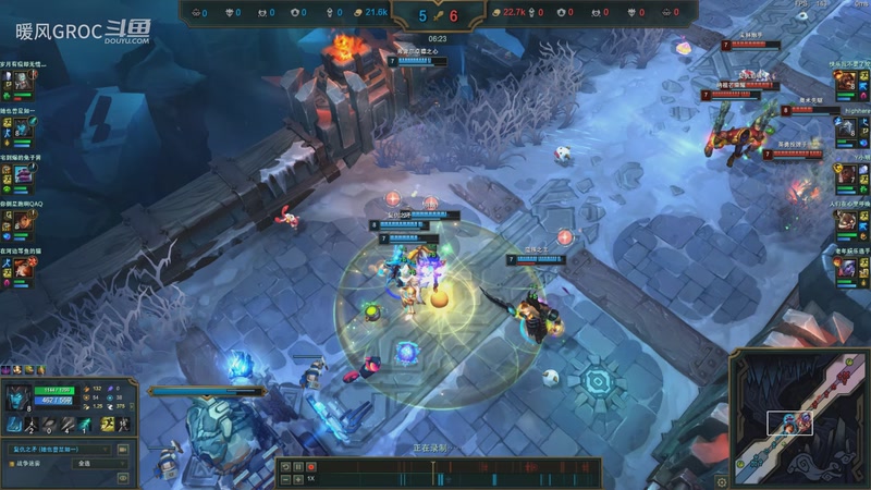 复仇之矛-远距离拔毛，闪现向前，勇者的奖励五杀.webm