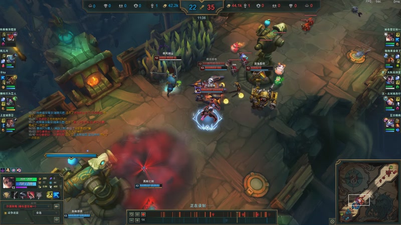 沙漠玫瑰-无人K头局，队友无意三个五杀变一个.webm